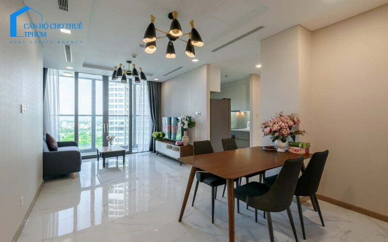 Landmark 81 3 bedroom apartment for rent in Vinhomes Central Park HCMC