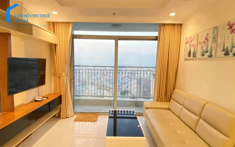 Vinhomes apartment for rent by day in Binh Thanh district HCMC