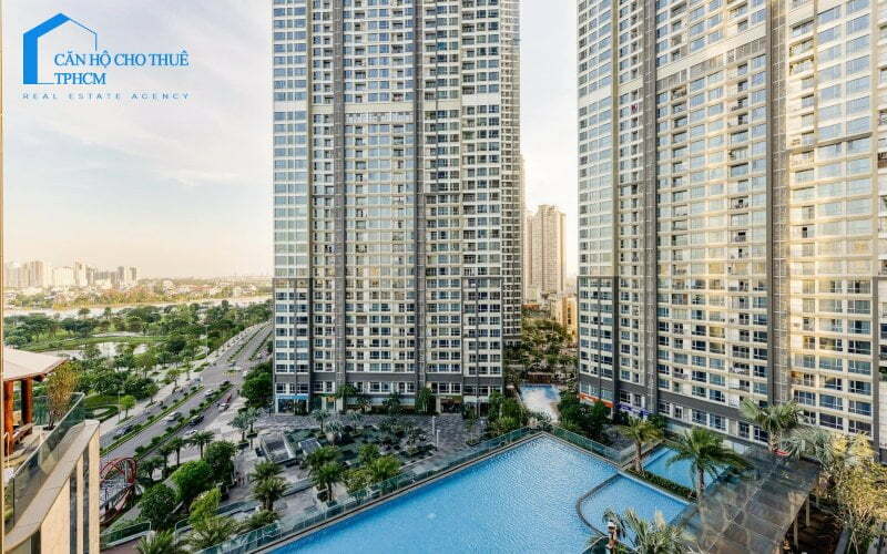 cho thuê Landmark 81 căn 1PN view hồ bơi