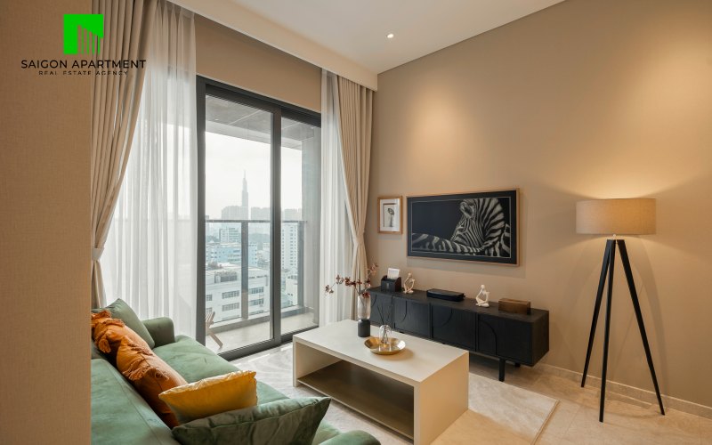 Modern district 1 The Marq apartment for rent in HCMC