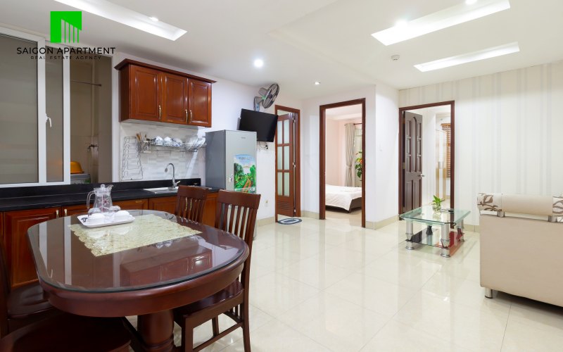 2 bedroom serviced apartment Tan Binh district for rent