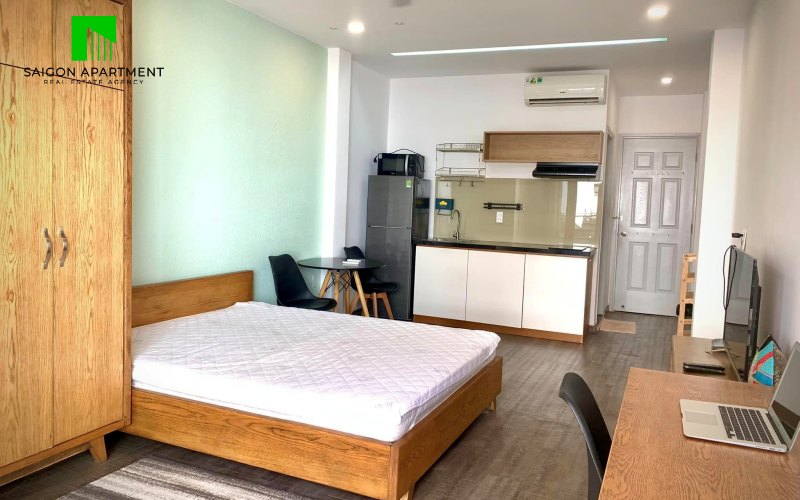 District 1 HCMC serviced apartment for rent on Mac Dinh Chi St