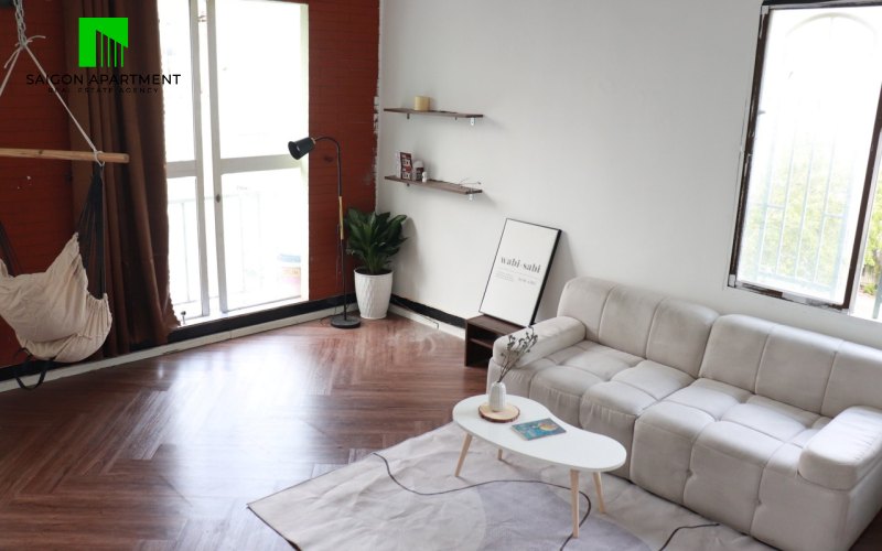 Minimalist 2 bedroom apartment for rent in District 1 HCMC