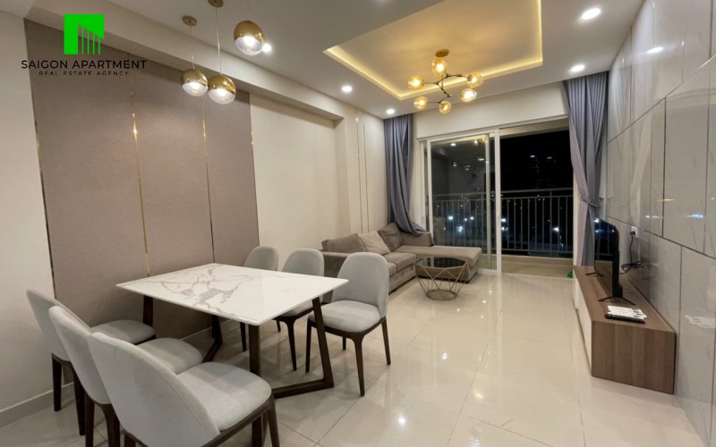 Modern 3 bedroom Sunrise Riverside apartment for rent in District 7 HCMC