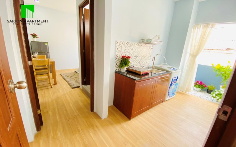 Airy 1 bedroom serviced apartment for rent in HCMC - Binh Thanh District