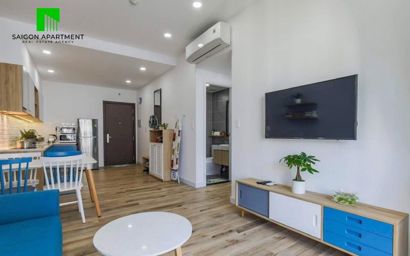 Elegant design 2 bedroom apartment for rent in Sunrise Riverside District 7 HCMC