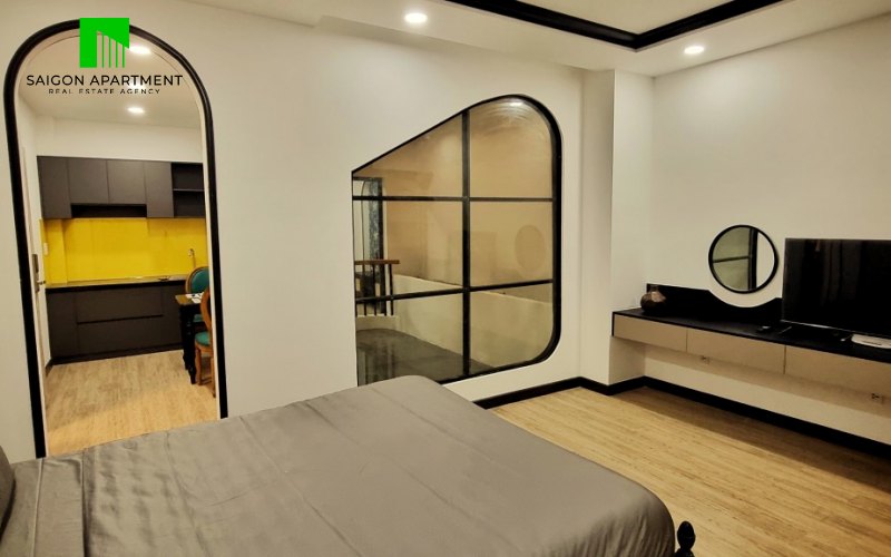 Modern serviced apartment District 3 HCMC for rent on Nguyen Thi Minh Khai St