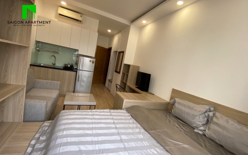 Modern serviced studio Binh Thanh District for rent on Pham Viet Chanh St