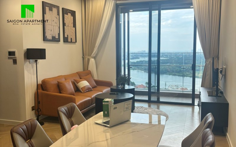 Brand new Lumiere Riverside 3 bedroom apartment for rent in District 2