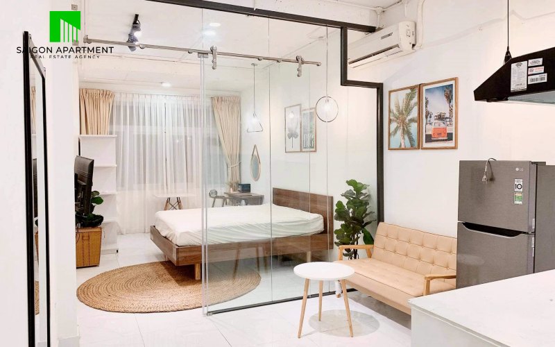 District 1 1 bedroom serviced apartment for rent in HCMC