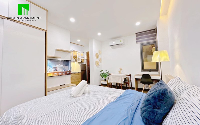 Nice decor Phu Nhuan Dist apartment for rent on Huynh Van Banh St