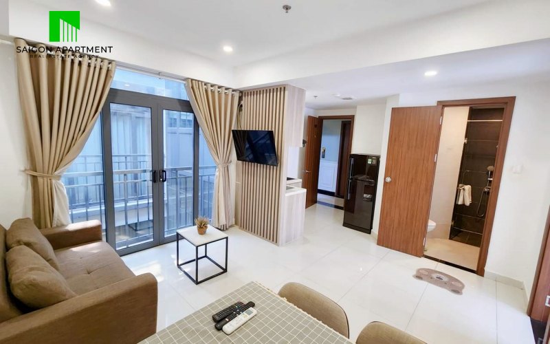 New HCMC 1 bedroom serviced apartment for rent in Binh Thanh District