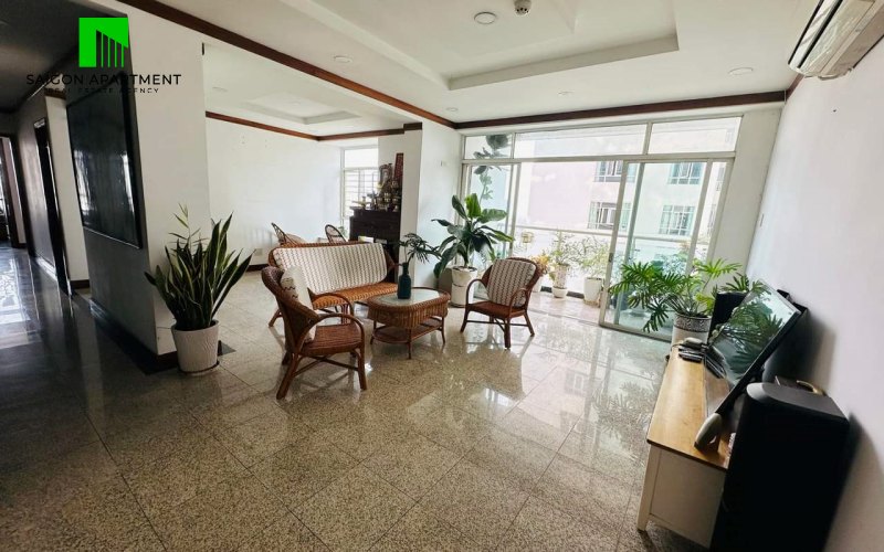 Spacious 3 bedroom Hoang Anh River View apartment for rent in Thao Dien