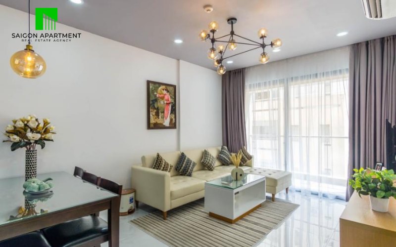 Fully furnished The Goldview 2 bedroom apartment for rent in District 4