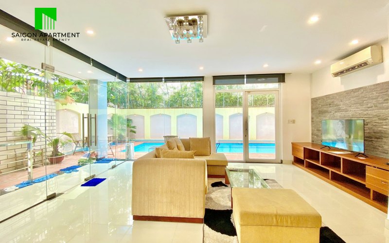 Furnished modern villa for rent Thao Dien Ward District 2 HCMC