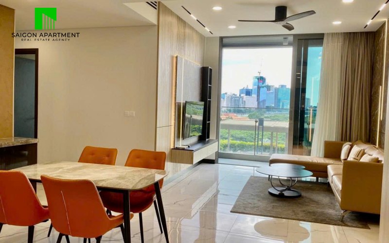 Modern decorate Empire City 2 bedroom apartment for rent in Thu Thiem