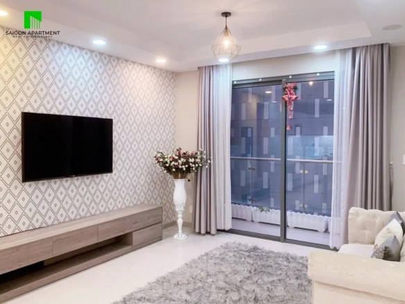 1 bedroom apartment for rent in The Goldview Ben Van Don St District 4