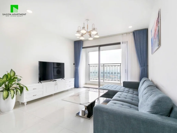 Excellent view Saigon Royal 3 bedroom apartment for rent in District 4 HCMC