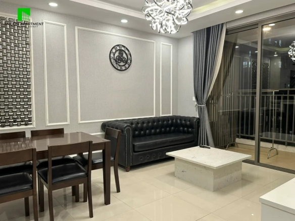 Furnished modern The Tresor 2 bedroom apartment for rent on Ben Van Don St