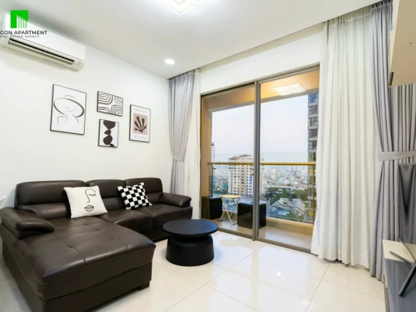 Masteri Millennium 2 bedroom apartment for rent in District 4 HCMC