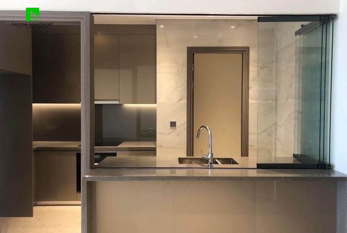 Nice city view unfurnished 2-bedroom apartment for rent in The Marq District 1