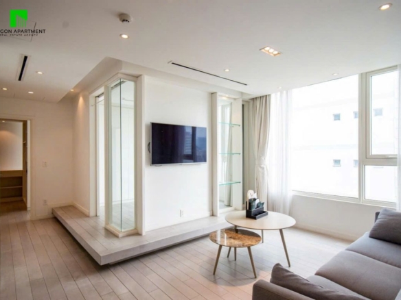 Nice minimalist Leman Luxury apartment for rent in District 3