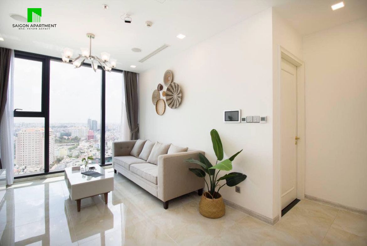 River view 1 bedroom Vinhomes Golden River apartment for rent in District 1