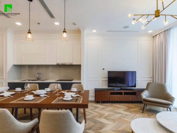 Stunning view Vinhomes Bason 2 bedroom apartment for rent in District 1