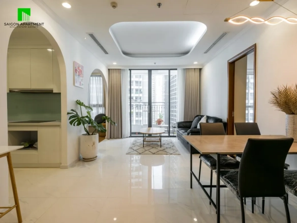 Beautiful Landmark 1 Vinhomes Central Park apartment for rent in Binh Thanh
