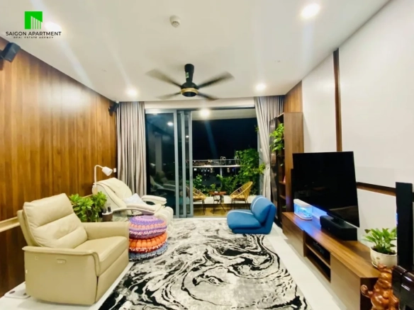 High class 3 bedroom Sunwah Pearl apartment for rent in Binh Thanh district