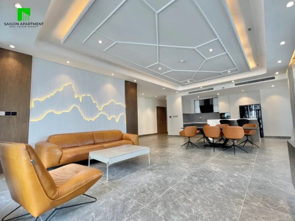 High class penthouse Vinhomes Central Park for rent in Binh Thanh district