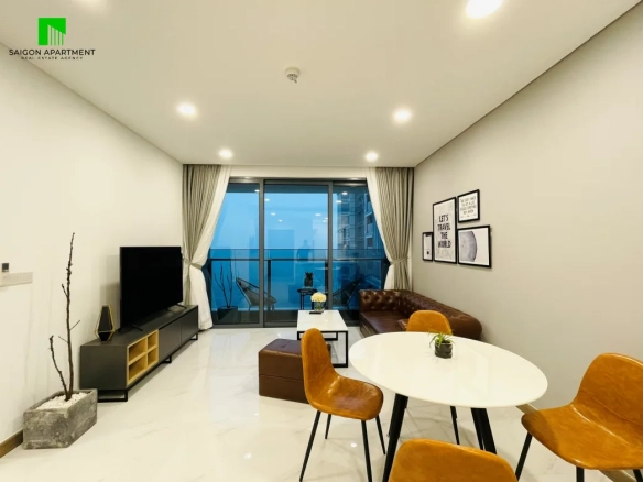 High floor minimalist Sunwah Pearl apartment for rent in District Binh Thanh
