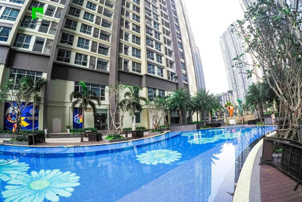 Spacious 3 bedroom Vinhomes Central Park penthouse for rent - Penthouse Apartments For Rent In Park