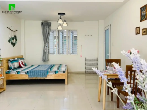 Airy serviced apartment District 2 for rent in Binh Trung Tay Ward