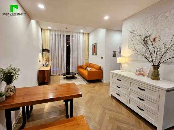 Beautiful 2 bedroom Masteri Lumiere Riverside for rent in District 2