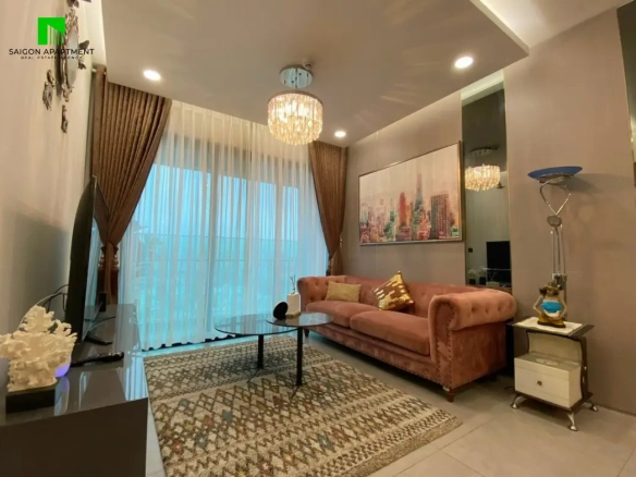 Beautiful interior Feliz En Vista apartment for rent in District 2