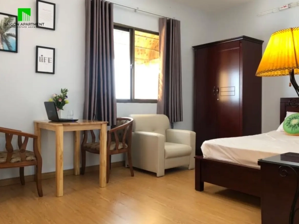 Cosy District 1 serviced studio for rent in HCMC