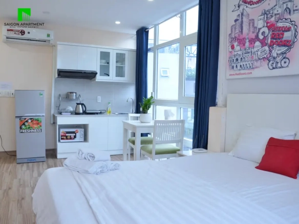 Cosy furnished serviced apartment District 1 HCMC