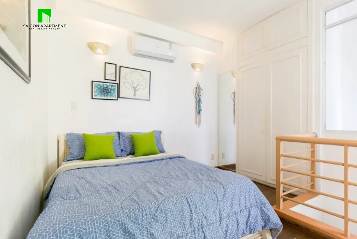 Cosy loft serviced apartment for rent in Thao Dien