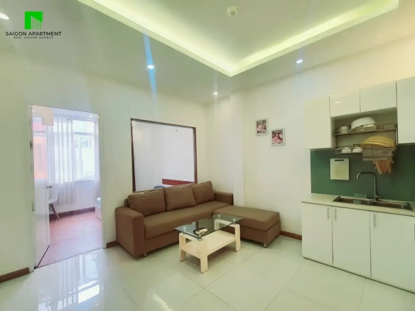 Dist 1 1 bedroom serviced apartment for rent on Nguyen Trai St