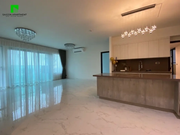 Feliz En Vista unfurnished 4 bedroom apartment for rent in District 2