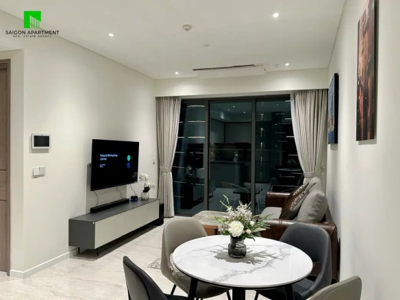 Furnished modern 2 bedroom The Metropole Thu Thiem apartment for rent in District 2
