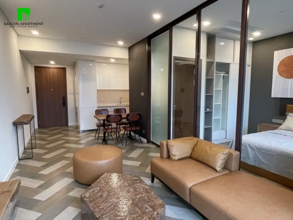 Good price modern 1-bedroom The Metropole District 2 apartment for rent in Thu Thiem