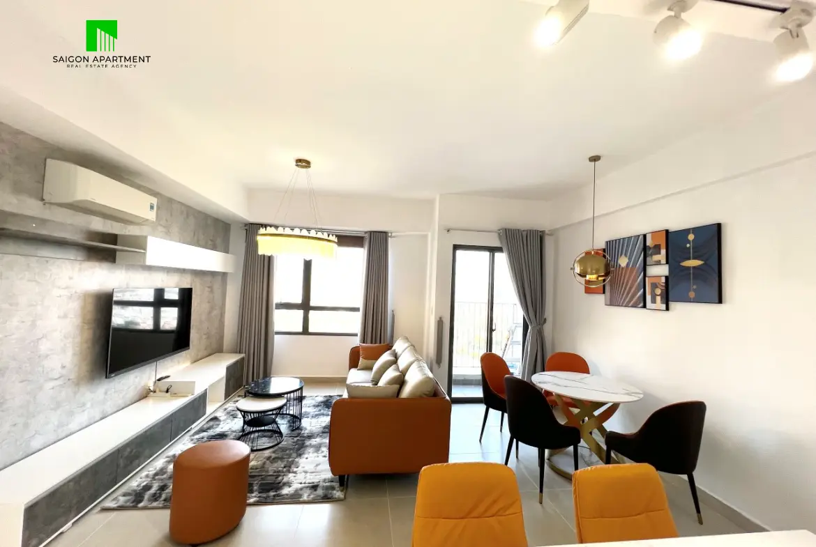 High floor Masteri 2 bedroom apartment for rent in Thao Dien District 2