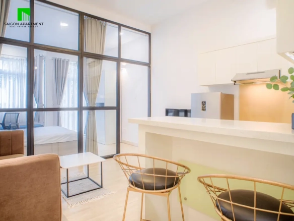 High quality 1 bedroom serviced apartment for rent in District 1