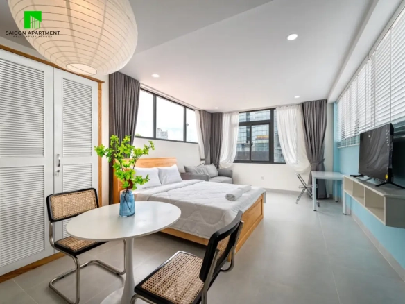 Modern District 1 1 bedroom apartment for rent on Vo Thi Sau St
