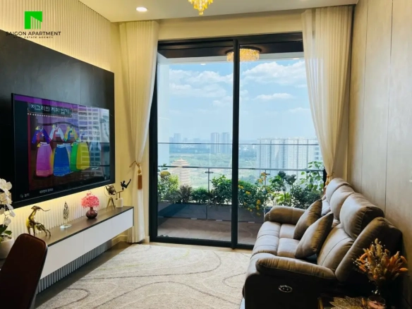 Nice city view Masteri Lumiere apartment District 2 for rent in An Phu