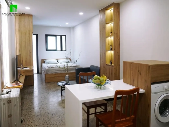 Nice decor central studio apartment for rent in District 1 HCMC
