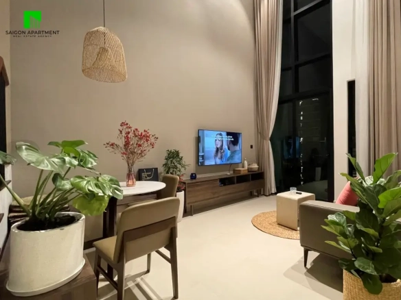 Nice furnished 2 bedroom District 2 duplex for rent in Feliz En Vista
