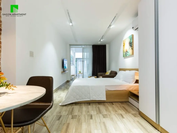 Nice & modern Saigon 1 bedroom apartment for rent in District 1 HCMC